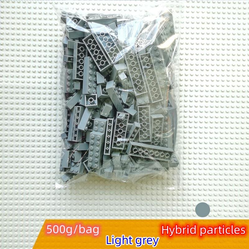 Массовые строительные блоки, 16 цветов, 500 г, 300 шт., детские развивающие игрушки, сделай сам, бесплатная сборка, креативный подарок, минифигурка