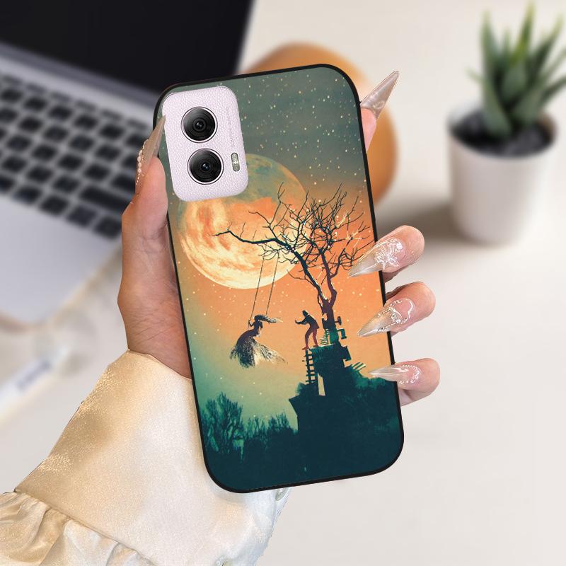 Для Moto G Power (2024) Чехол XT2415V Ударопрочный Мягкий Силиконовый ТПУ Чехол для Телефона Для Motorola Moto GPower 5G 2024 Чехол Бампер