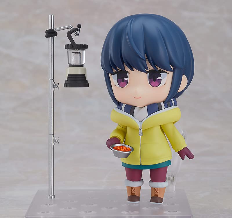 Nendoroid Shima Rin Bike Пластиковая окрашенная подвижная фигурка G12909 Yurucamp Трехколесная версия. Немасштабируемый
