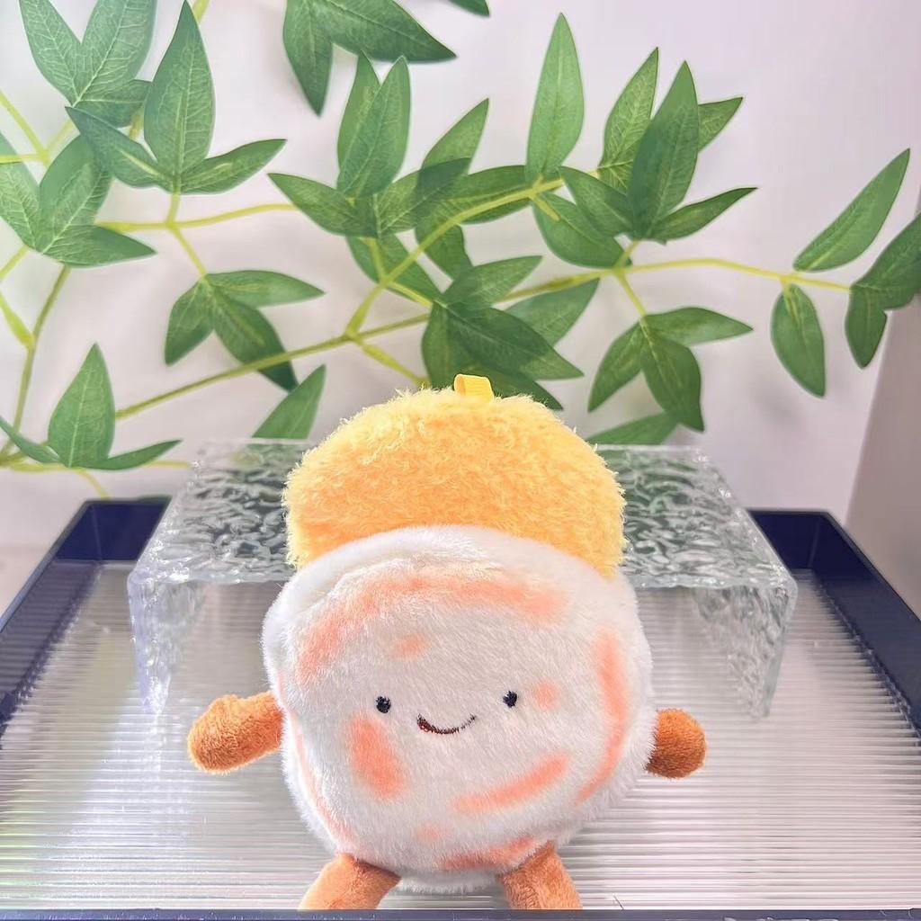 Adorable Xi'an Meat Sandwich Plush Bag Charm With Soft Pp Cotton Filling In Vibrant Colors