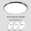 Moonshadow Ultra-Thin Waterproof LED Ceiling Light for Bathroom, Balcony, Bedroom, and Restaurant