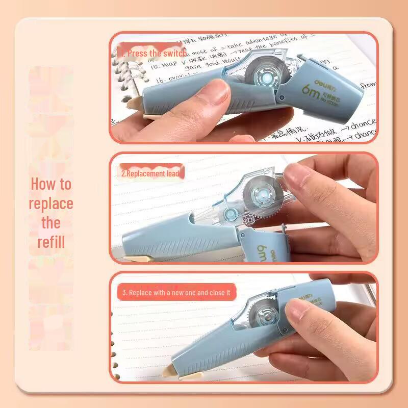 Милая креативная 36-метровая многоразовая корректирующая лента для учеников