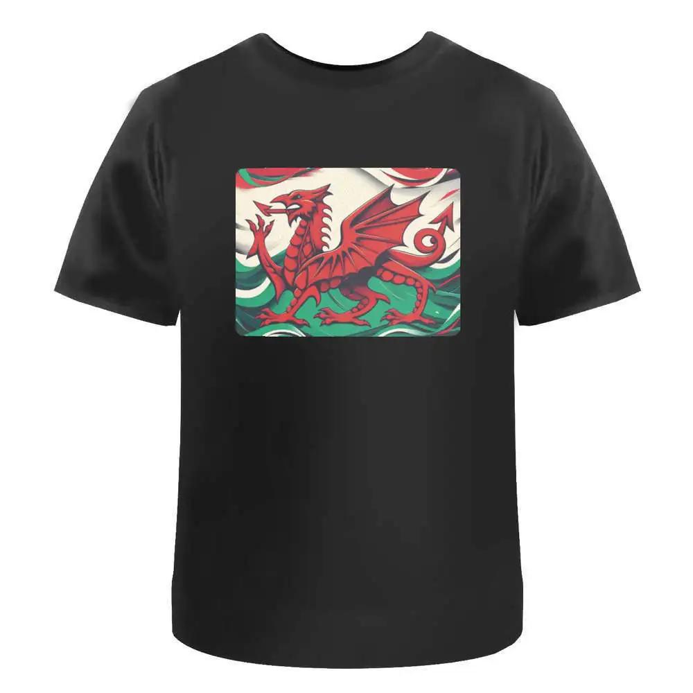 Welsh Dragon Cotton T Shirt Ta047621