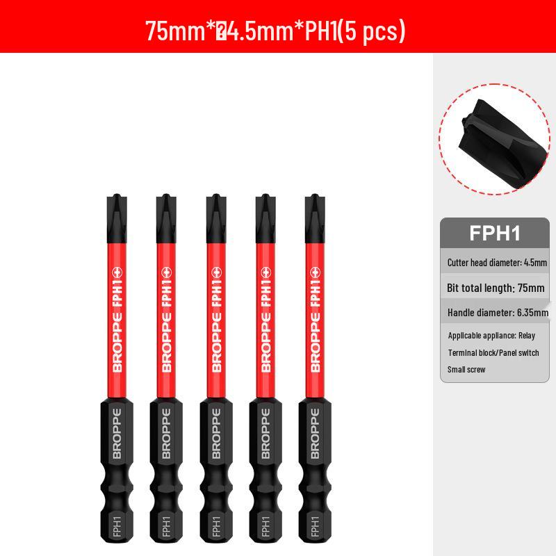Улучшенная магнитная не скользящая электрическая насадка-отвертка для воздушных и панельных переключателей
