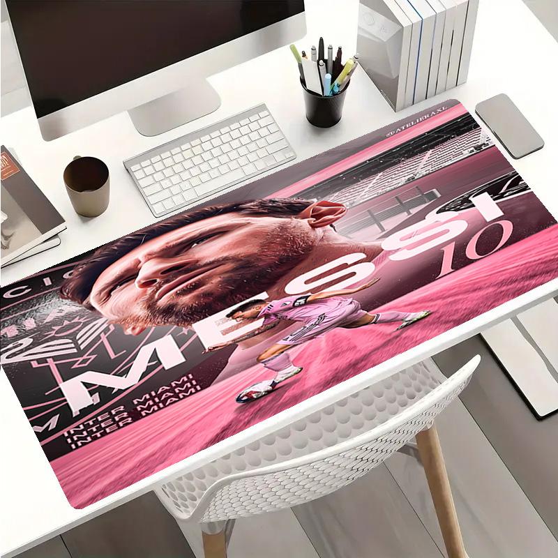 Inter Miami CF Mouse Pad - Non-Slip Rubber Base, Smooth Surface for Work,Gaming,Office,And Home Use, Desk Mouse Pad