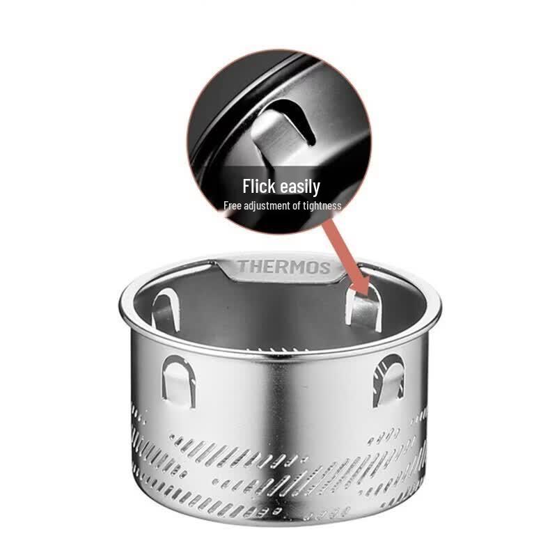 Thermos Дорожная кружка из боросиликатного стекла с двойными стенками