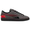 Формула 1 x Puma Suede T Темно-серый Поп-красный Мужские кроссовки 308438-01