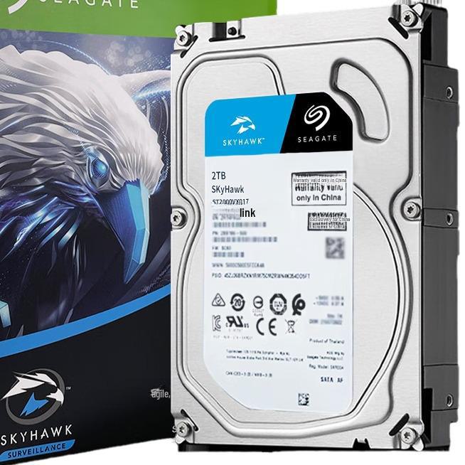 Seagate Cool Eagle 2 ТБ 256 МБ SATA CMR 3,5" Жесткий диск для видеонаблюдения