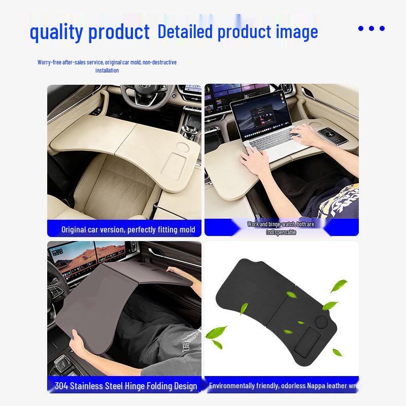 Compatible Folding Tableboard for Geely Xingyue L Cars (23-26 Models) - Tablet/Laptop Holder in Original Car Color.