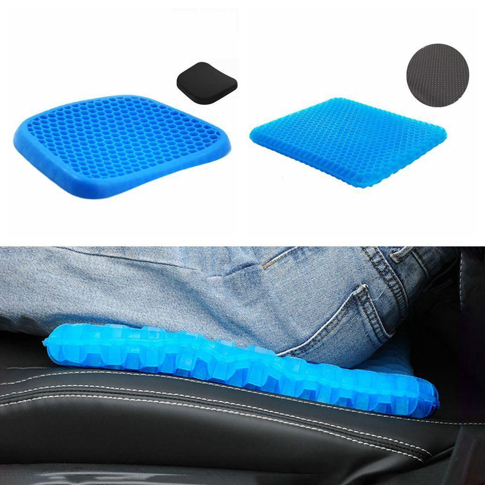 Foldable Honeycomb Gel Cushion Portable Chair Pad for Long Sitting Cooling Seat Pads Stadium