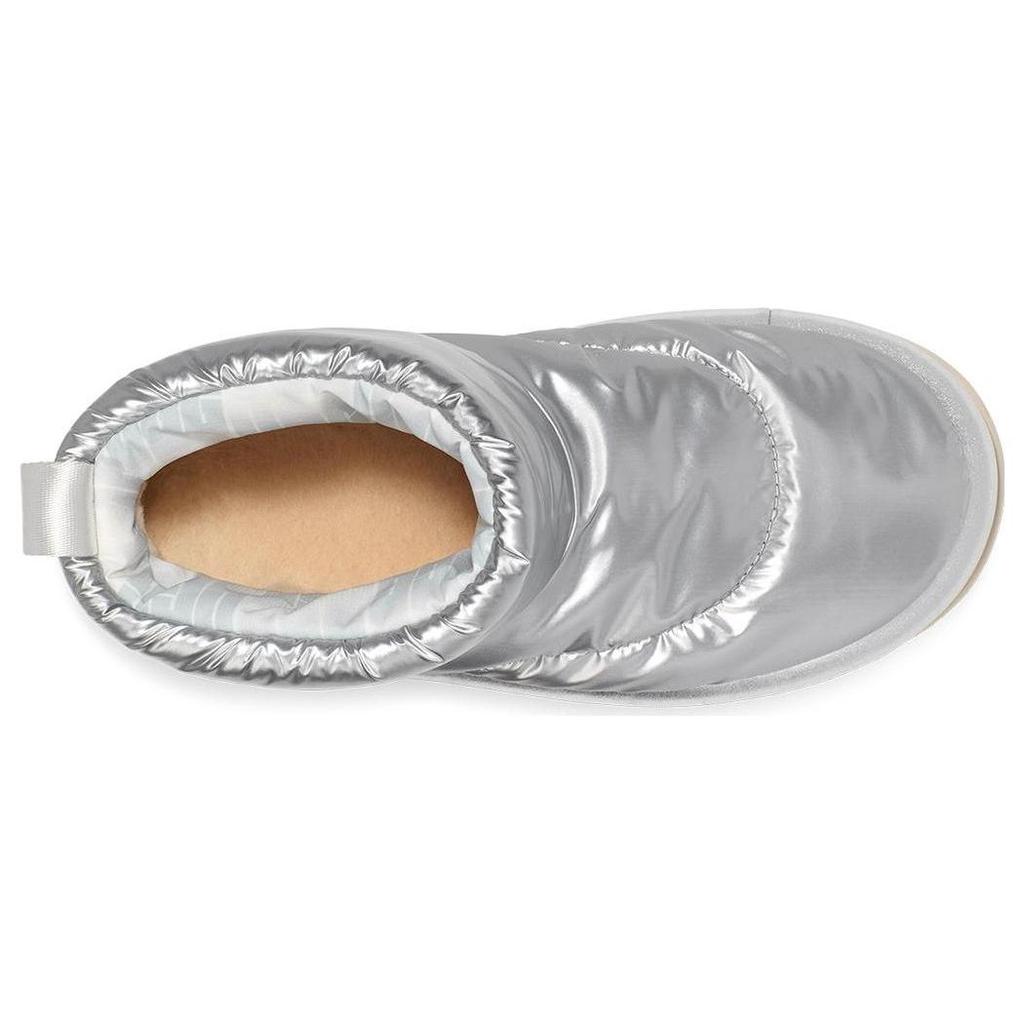UGG Классические макси мини-кроссовки серебристо-металлические женские 1135151-MSLV