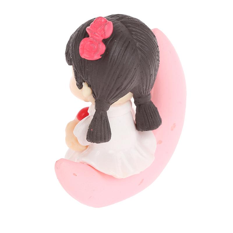 1 пара романтических фигурок лунной пары, украшения своими руками, бонсай, украшение домашнего стола