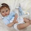 Lifelike Bebe Reborn Dolls RAVEN Cotton Body Lovely Princess Toddler 20 Inch Cute Reborn Baby Doll Newborn for Girls Kid's Birthday Holiday Gifts