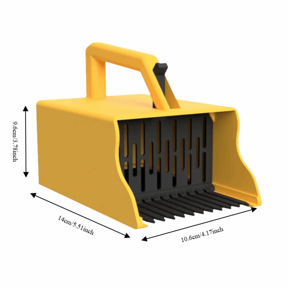 Yellow Blueberry Rake Scoop Universal Raspberries Picking Rake Raspberries Harvesting