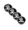 Car Sticker 2026 Hot 4Pcs 56mm Car Hub Cap Badge Logo Decal For Skoda Octavia KAMIQ KODIAQ SUPERB RAPIDFABIA YETI Wheel Sticker 