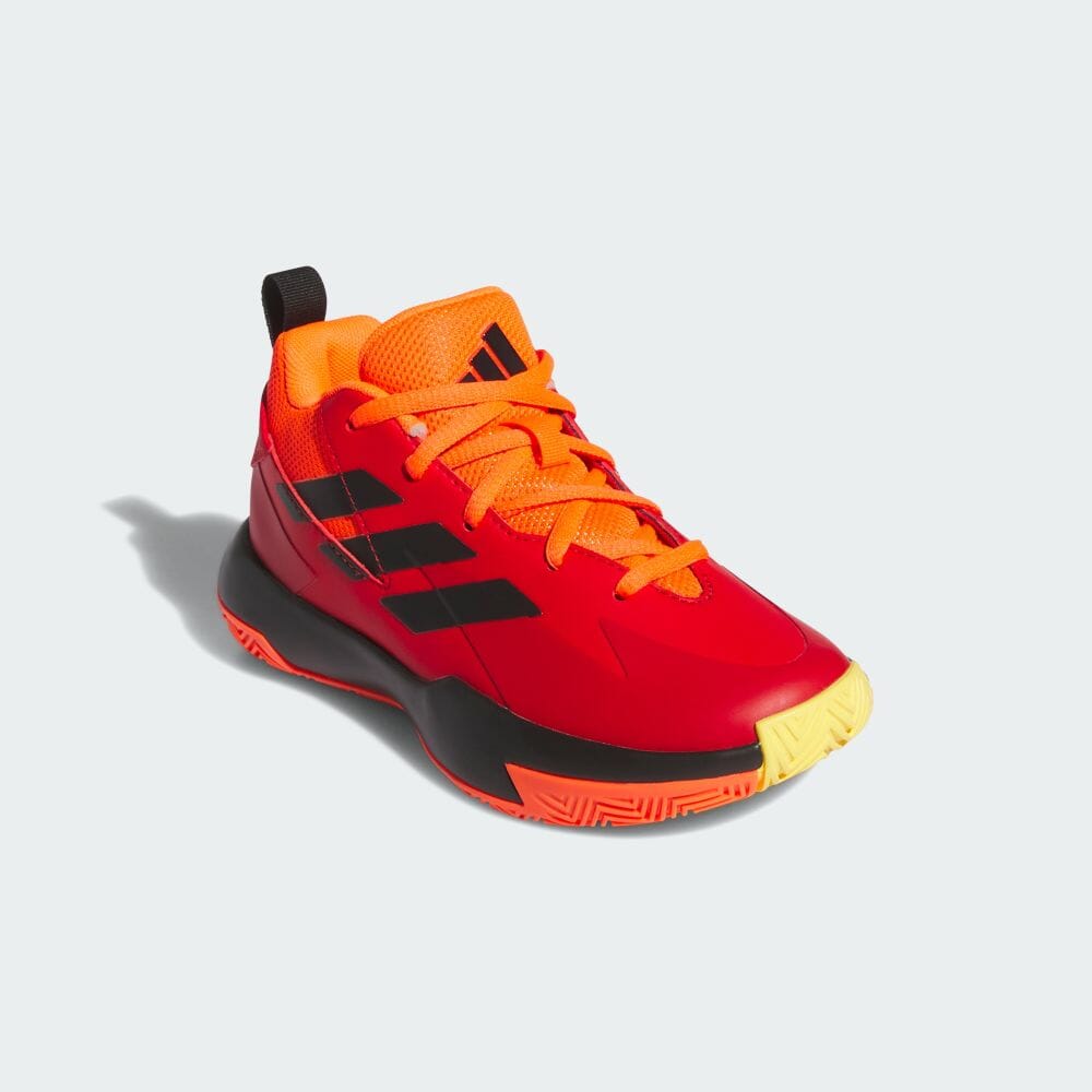 Adidas CROSS EM UP SELECT MID KIDS Обувь и обувь Better Scarlet Спортивная обувь для детей / Баскетбол для детей IF0829 Better Scarlet / Core Black / Sola