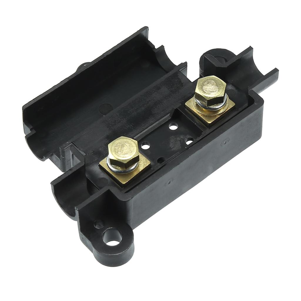 uxcell 80A Fuse Kit 4 ANS Holder 7x80 AMP Fuse 8 Heat Shrink 8 Cable Lugs for Car Dual