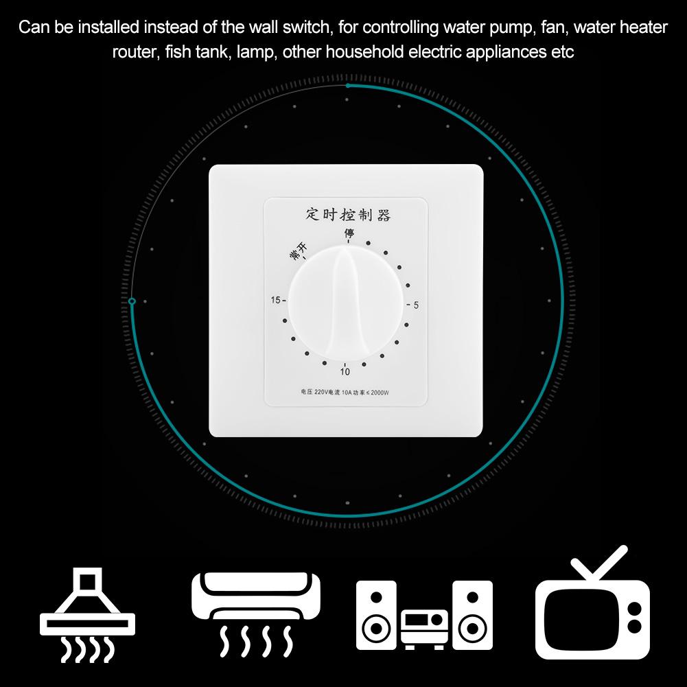 220 В Таймер Механический Обратный Отсчет Внутренний Интеллектуальный Реле Времени Управление Механический Насос Обратный Отсчет Реле Времени Управление