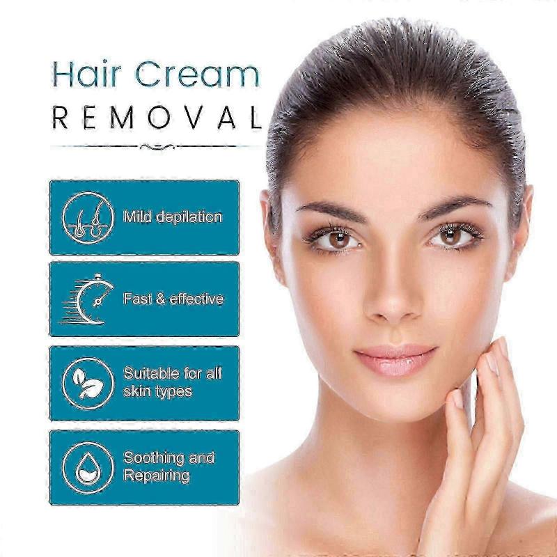 Hair Removal Cream Lip Hair Leg Hair Arm Underarm Skin Hair Gentle Moisturizing Cleansing Hair Removal Cream