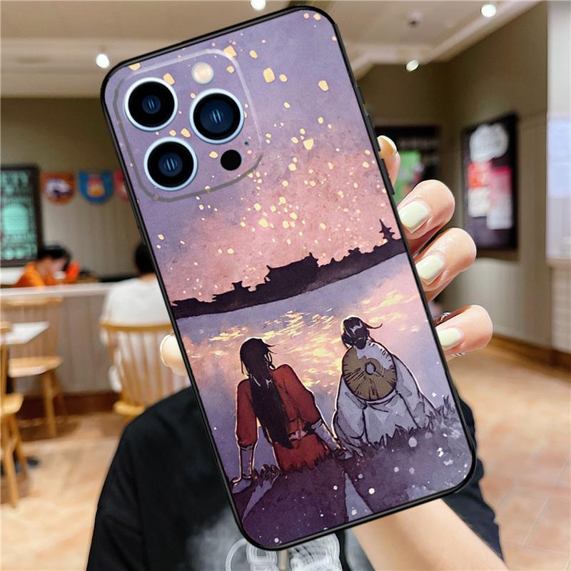 Heaven Official’s Blessing Case For iPhone 18 17 16 15 14 13 12 11 Pro Max Mini Plus 16e 17 Air Bumper Cover Accessories