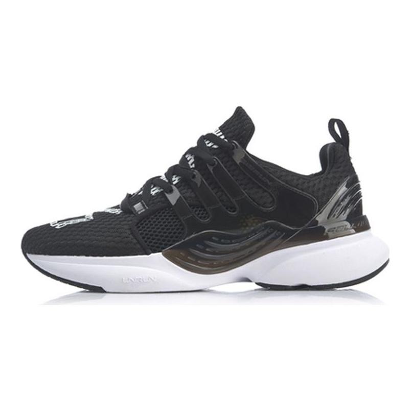 Li Ning Crazy Run X Спортивная амортизация Отскок Низкие Беговые кроссовки Женские Стандартные Черный ARHP054-4