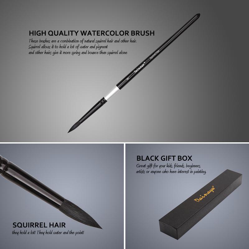 Набор кисточек для рисования. 4 шт