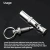 Ultrasonic Training Dog Training Whistle Stop Barking Device Flute Silent Whistle Control Tool Puppy Train Keychain Pet Supplies