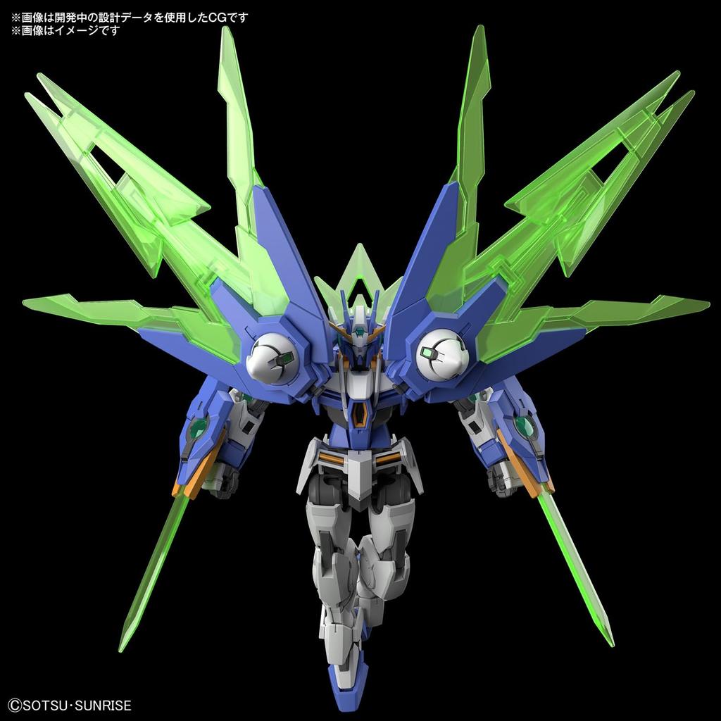 BANDAI SPIRITS HG Gundam Build Metaverse Gundam 00 Diver Arc масштабная пластиковая модель 1/144 с цветовой кодировкой