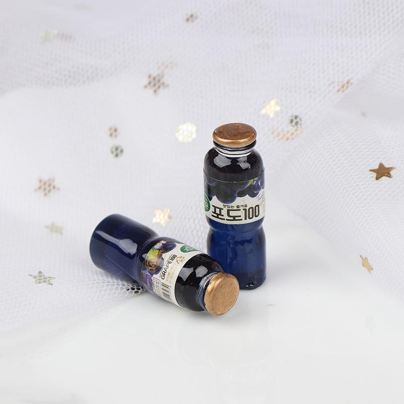 5 шт. 1:12 миниатюрных бутылочек для напитков кукольного домика, кухонные аксессуары для кукольного домика