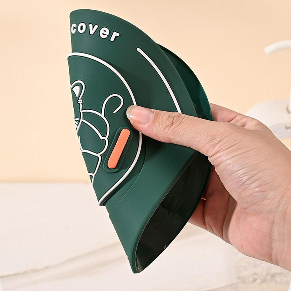 Cartoon Cat Floor Drain Cover Anti Odor Sewer Filter Pad Cute Floor Drain Mat for Kitchen Toilet
