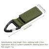3pcs Tactical Hanging Buckle Nylon Molle Backpack Belt Buckle D-Shaped Outdoor  Carabiner EDC Keychain Hook