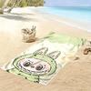 1pc LABUBU Beach Towel, Multi-functional Beach Towel for Outdoor Activities Beach Swimming and Travel