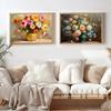 Vintage Classic Still Life Flowers Vase Flower Arrangement Poster Canvas Painting Printing Art Picture Home Room Wall Decor Gift