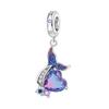Orstarry 925 Silver Cartoon character Mermaid Original Pendants Bracelet Charms Fit Jewelry Party Beads DIY Fine Gifts