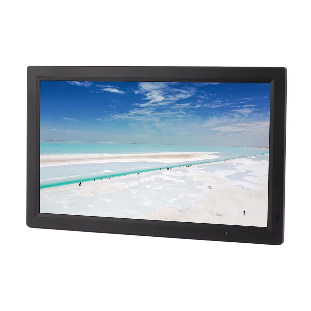 23.6in Digital Photo Frame Body Sensor HD Multifunctional Electronic Photo Frame 100‑240V UK Plug