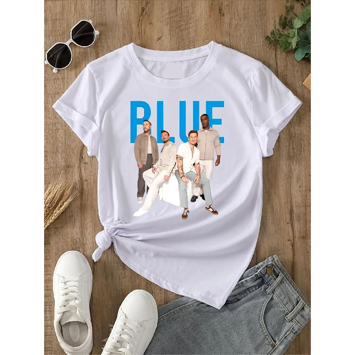 B-Lue 25th Anniversary Tour T-Shirt, Retro Boy Band Concert Shirt Music 2026 Tour