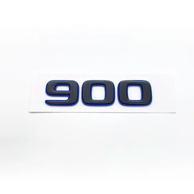 Синий логотип автомобиля, наклейка-эмблема 700 800 900 EDITION, задняя наклейка Brabus, наклейка на багажник для Mercedes Benz AMG Brabus W463 W464