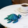 Морские черепахи, напечатанные на 3D-принтере, с гибкими сочлененными суставами, Игрушка-антистресс, Статуэтка морской черепахи, Украшение для дома