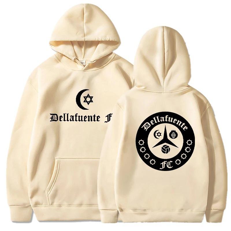 Dellafuente Hoodies Men Fashion Letter Graphic P