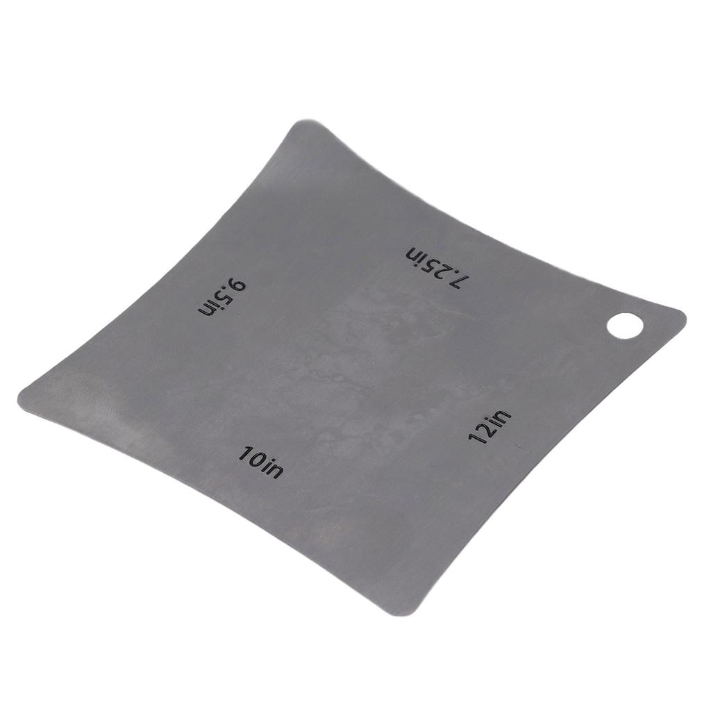 Радиусная линейка для грифа гитары 7,25 дюйма 9,5 дюйма 10 дюймов 12 дюймов Радиусная линейка для накладки грифа, седла и порожка для бас-гитары, банджо, укулеле