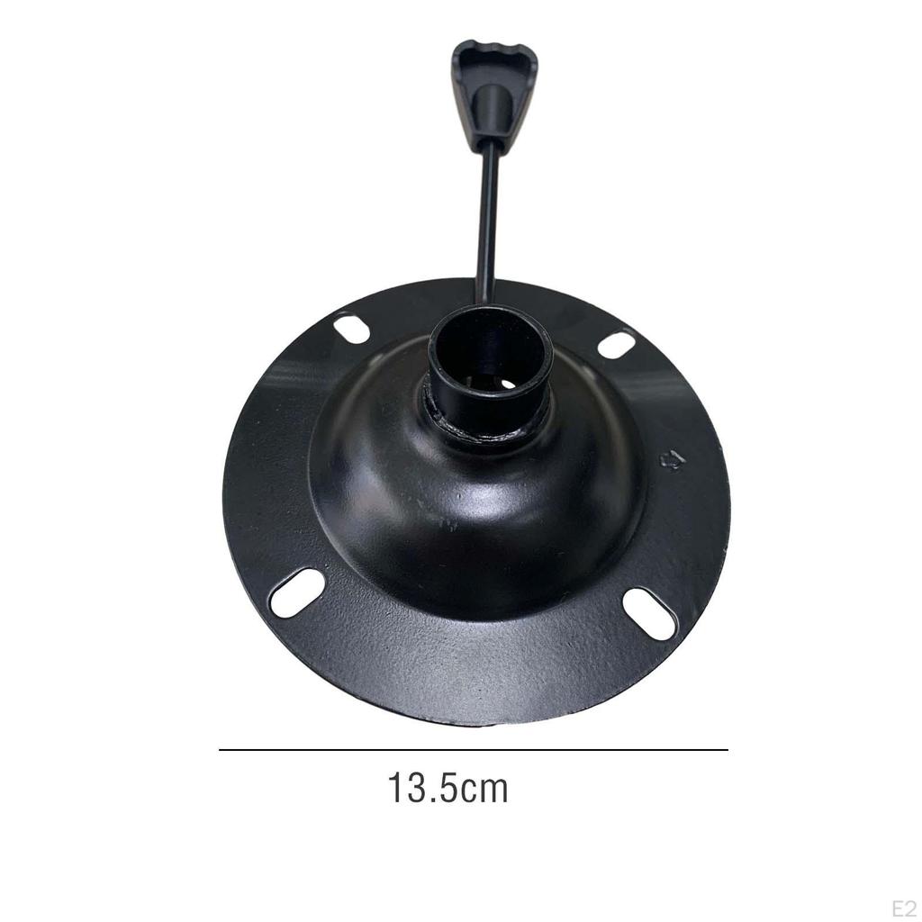 Барный стул, сиденье, поворотное основание, нижняя пластина, регулируемый металлический каркас, сверхмощные аксессуары с