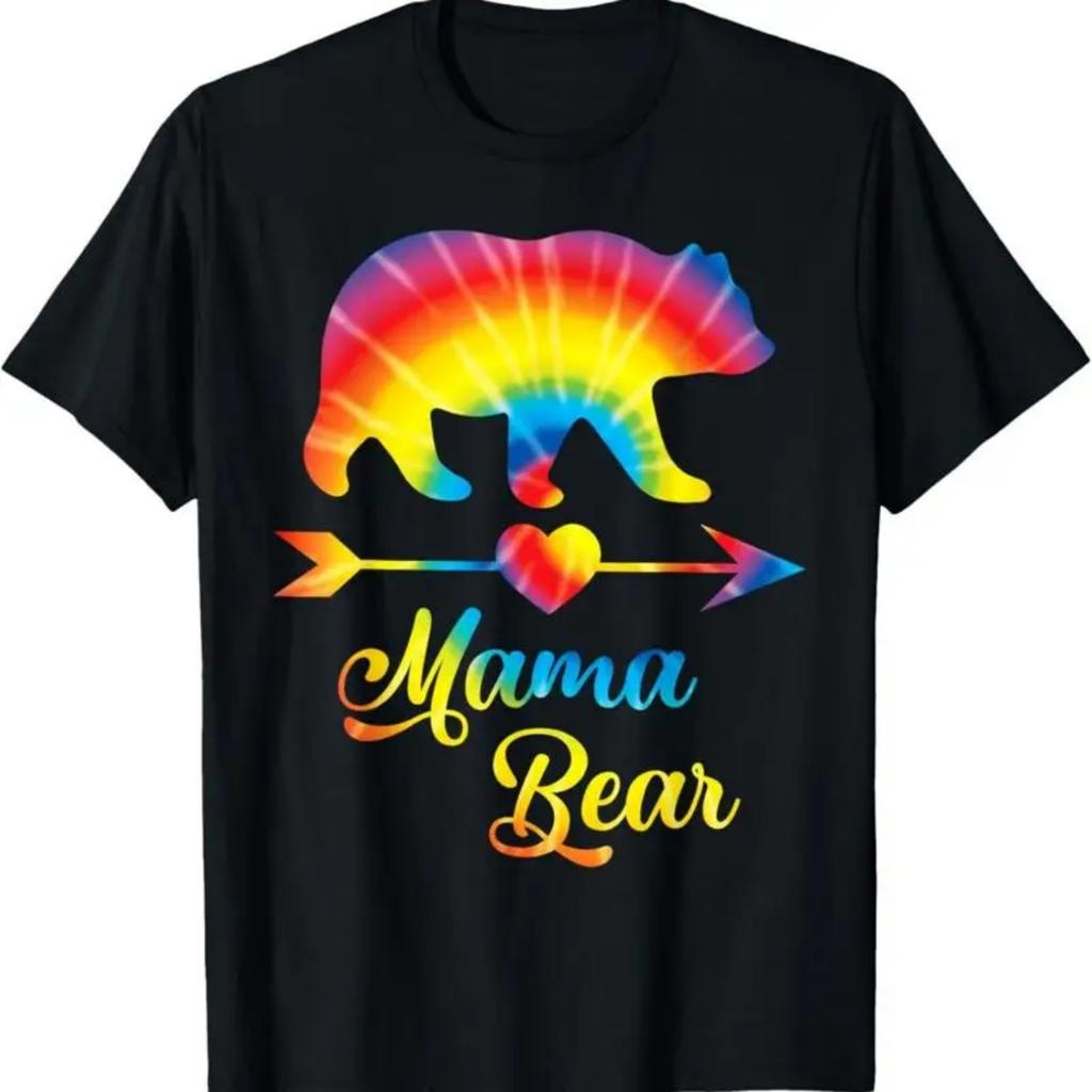 Mama Bear For Women Mommy Mom T Shirt