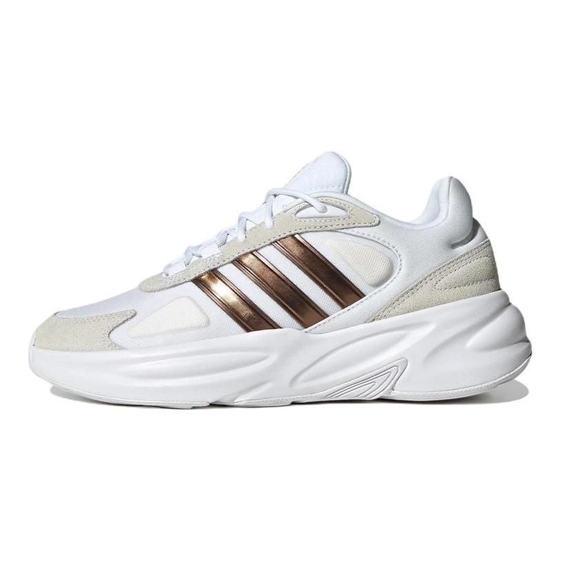 adidas Женские кроссовки для лайфстайла и бега Ozelle Cloudfoam 'Cloud White Matte Gold' H06121