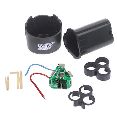 Bms 18650 литиевая коробка печатная плата корпус кронштейн ручная дрель литий-ионная батарея защитная плата 3S 12V DC электрический инструмент