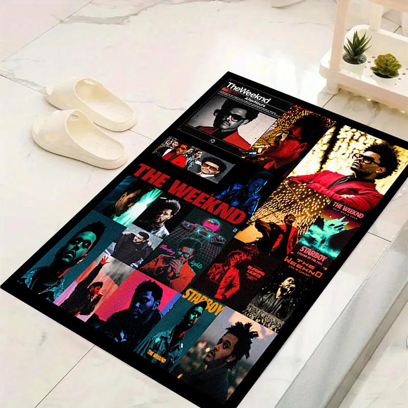 Ковер The Weeknd для гостиной, спальни, дома, украшение для дивана, нескользящий коврик для пола для детей