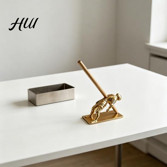 Stable Pen Stand Assassin Holder 3D Printed Creative Desk Organizer with Arrow Design Funny Novelty for Office School Unique Desktop Decor