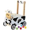 Игрушка ходунки катание корова DX тачка погремушка деревянная игрушка обучающая игрушка ребенок первый день рождения подарок мальчики девочки обучаюсь я и