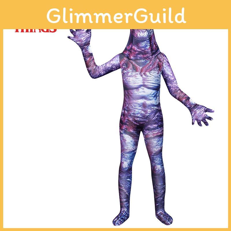 Очень странные дела Хэллоуин Детский Косплей Костюм Комбинезон Набор Идеально Подходит Для Маскарада И Тематических Вечеринок