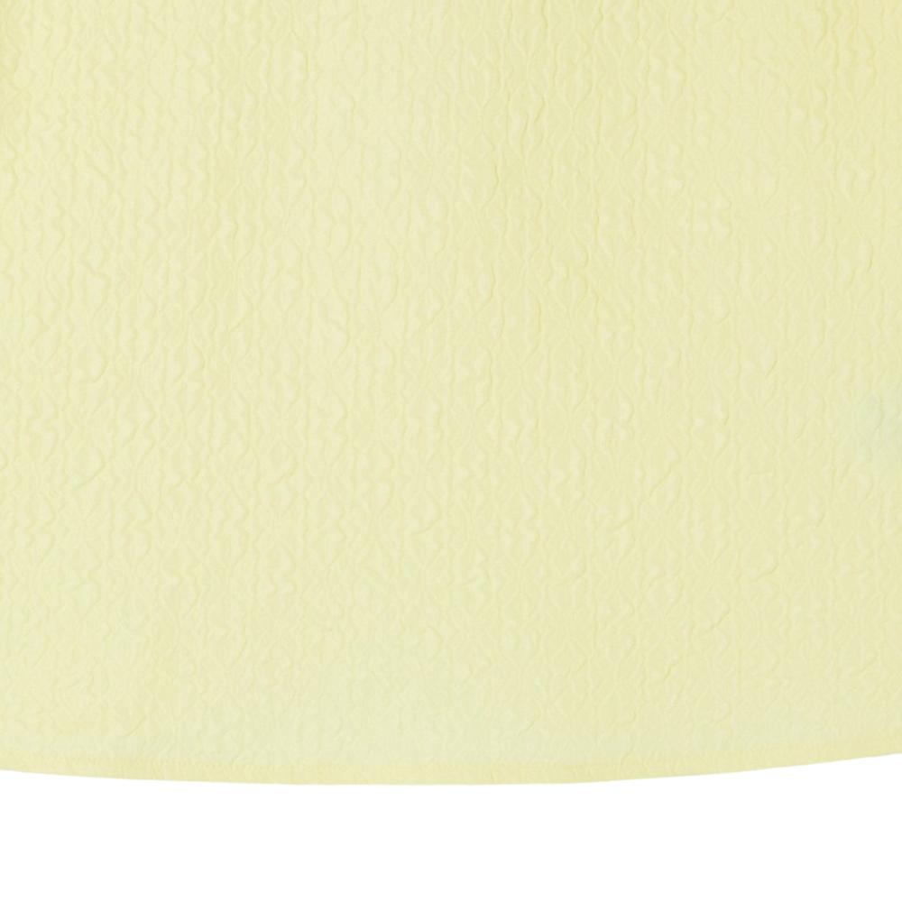 LAP Embossed Puff Sleeve Ribbon Tie Blouse Ar2Wb472