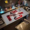Cristiano Ronaldo (82) Customize Text Mouse Pad Keyboard Pad Computer Desk Keyboard Mat Non-Slip Rubber Base